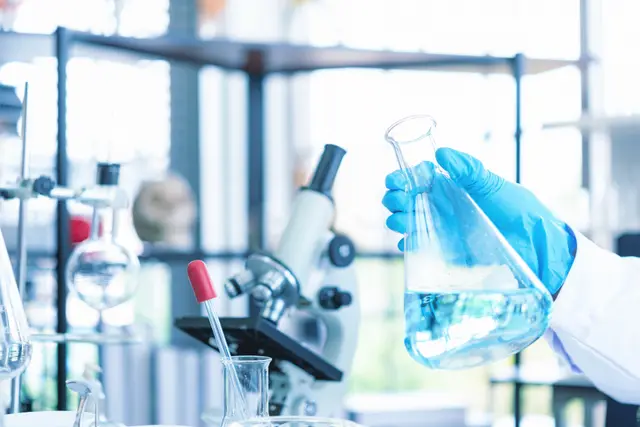 Life sciences laboratory representing governed healthcare data and analytics modernization